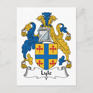 CREST van de Familie van Lyle Briefkaart