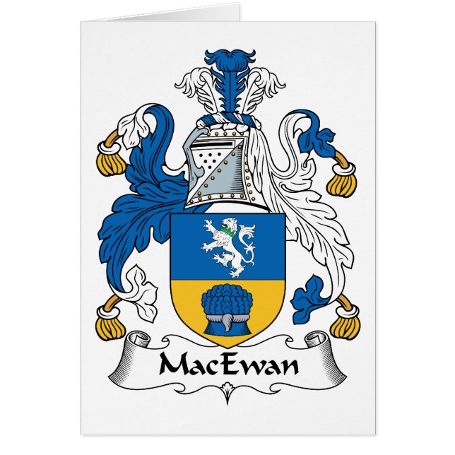 CREST van de Familie van MacEwan (Voorkant)