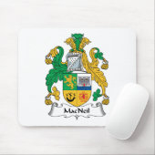 CREST van de Familie van MacNeil Muismat (Met muis)