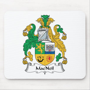 CREST van de Familie van MacNeil Muismat