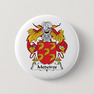 CREST van de Familie van Medeiros Ronde Button 5,7 Cm