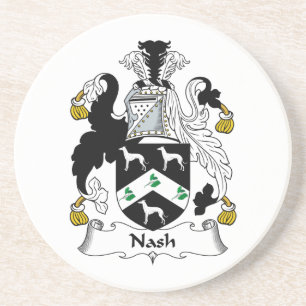 CREST van de Familie van Nash Zandsteen Onderzetter