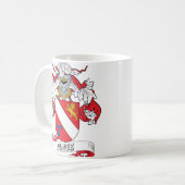 CREST van de Familie van Nunez Koffiemok (Voorkant links)