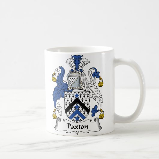 CREST van de Familie van Paxton Koffiemok (Rechts)