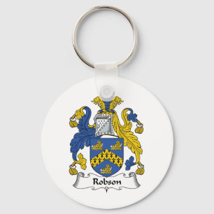 CREST van de Familie van Robson Sleutelhanger
