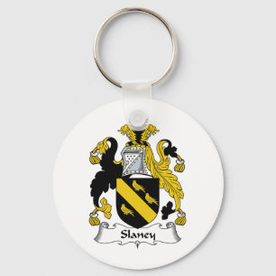 CREST van de Familie van Slaney Sleutelhanger