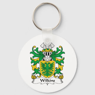 CREST van de Familie van Wilkins Sleutelhanger