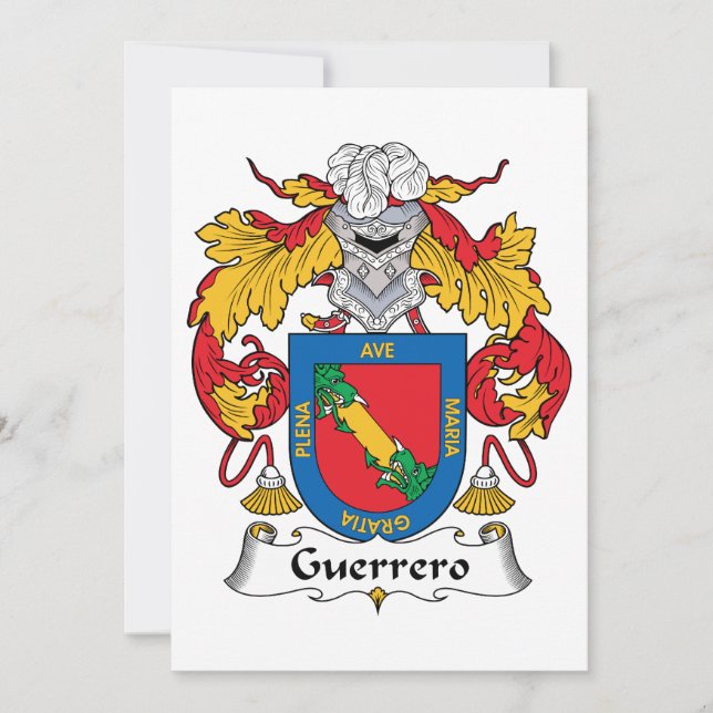 Crest van de Guerrero-reeks (Voorkant)