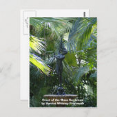 CREST van het Beeldhouwwerk van de Golf Briefkaart (Voorkant / Achterkant)