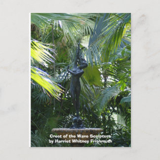 CREST van het Beeldhouwwerk van de Golf Briefkaart