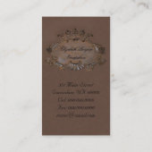 Crest - Visitekaartje (Achterkant)