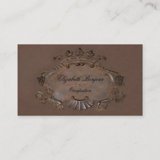 Crest - Visitekaartje (Voorkant)