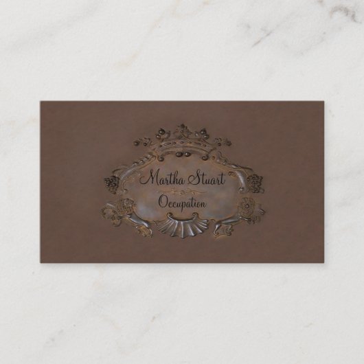 Crest ~ Visitekaartje / Emblem Royal Crown (Voorkant)