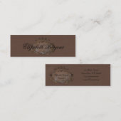 Crest ~ Visitekaartje / Emblem Royal Crown Slim (Voorkant / Achterkant)