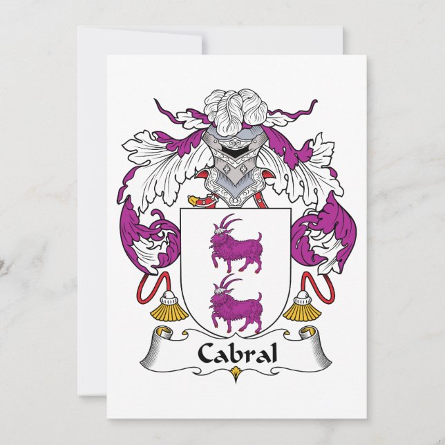Crest voor cabral (Voorkant)