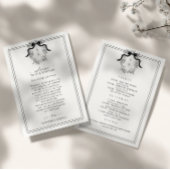  Crest Wedding Welkom Kaart met reisschema