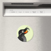 Crested Auklet Magneet (Insitu (Vaatwasser))