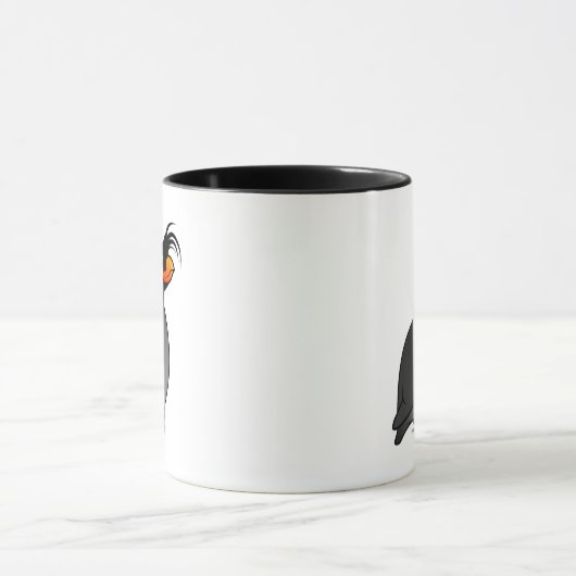 Crested Auklet Mok (Midden)