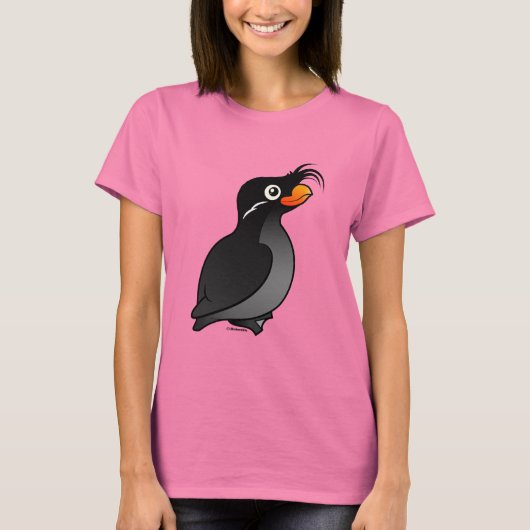 Crested Auklet T-shirt (Voorkant)