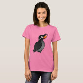 Crested Auklet T-shirt (Voorkant volledig)