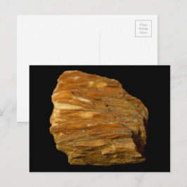 Crested Barite Mineral Rock Natuur Briefkaart