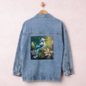 Crested Blauwgroen gevleugelde Jay Denim Jacket (Hangar)