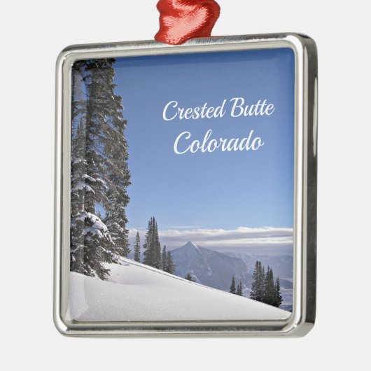 Crested Butte, CO Metalen Ornament (Links)