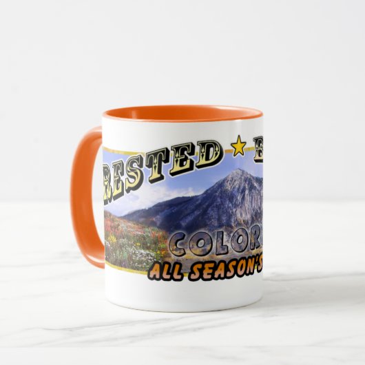 Crested Butte, CO Mok (Voorkant links)