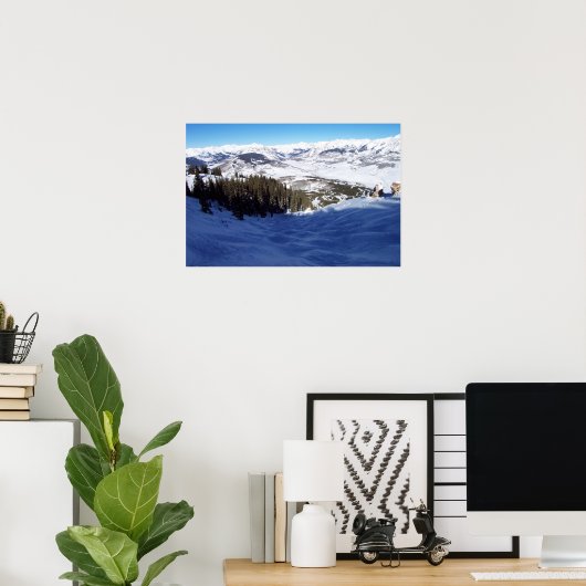 Crested Butte, CO Poster (Thuiskantoor)
