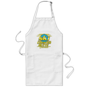 Crested Butte Colorado 80s ski logo Lang Schort