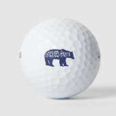 Crested Butte Colorado Beer Golfballen (Voorkant)