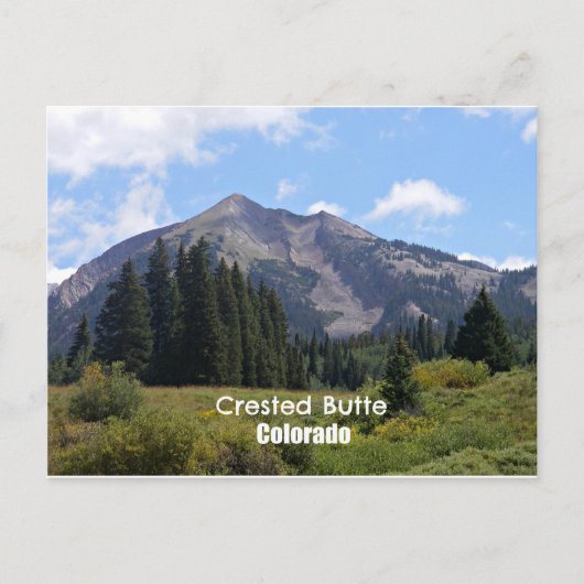 Crested Butte, Colorado Briefkaart (Voorkant)