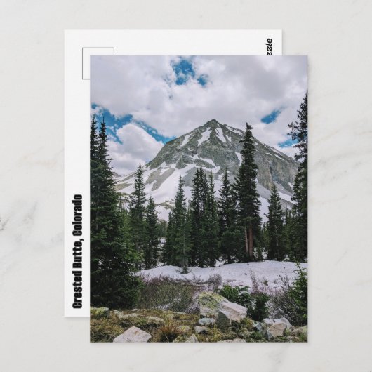 Crested Butte, Colorado Briefkaart (Voorkant / Achterkant)