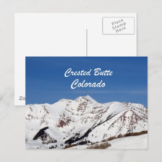 Crested Butte, Colorado Briefkaart (Voorkant / Achterkant)