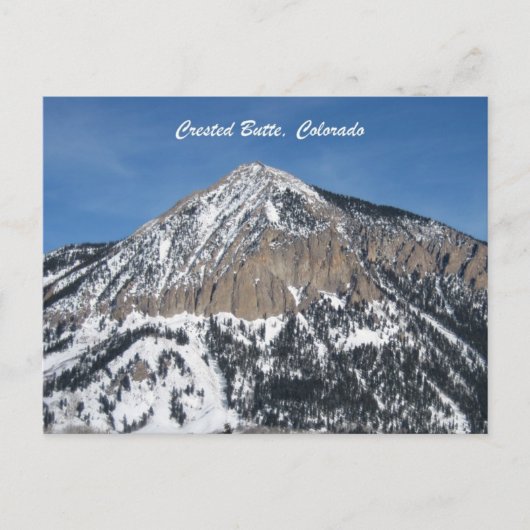 Crested Butte, Colorado Briefkaart (Voorkant)