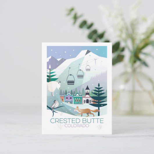 Crested Butte, Colorado Briefkaart (Staand voorkant)