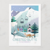 Crested Butte, Colorado Briefkaart (Voorkant)
