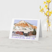 Crested Butte, Colorado Kaart (Gele Bloem)