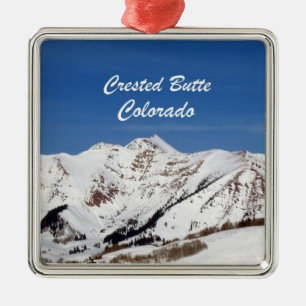 Crested Butte, Colorado Metalen Ornament