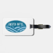 Crested Butte Colorado Outdoor Bagagelabel (Achterkant horizontaal)