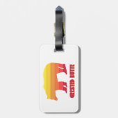 Crested Butte Colorado Regenboog Beer Bagagelabel (Achterkant verticaal)