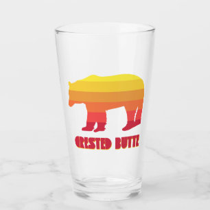 Crested Butte Colorado Regenboog Beer Glas