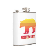 Crested Butte Colorado Regenboog Beer Heupfles (Rechts)