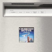 Crested Butte Colorado reisposter Magneet (Insitu (Vaatwasser))