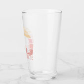Crested Butte Colorado Retro Beer Glas (Links)