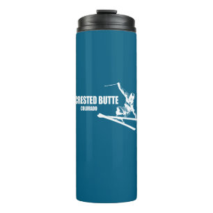 Crested Butte Colorado Skier Thermosbeker