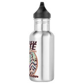 Crested Butte Colorado Snowboarden logo Waterfles (Rechts)