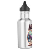 Crested Butte Colorado Snowboarden logo Waterfles (Links)