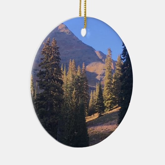 Crested Butte Hike-foto Keramisch Ornament (Rechts)