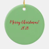 Crested Butte Hike-foto Keramisch Ornament (Achterkant)